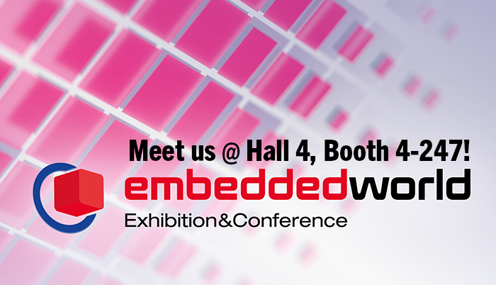 Let’s connect @ Embedded World 2024