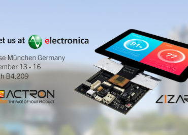 Benefit from our new partnership with ACTRON & Meet us @electronica